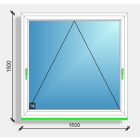 150x150 bukó ablak Deceuninck Vision 76