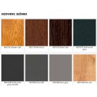 150X150 Középen felnyíló váltószárnyas ablak Deceuninck Vision 76