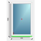 90x150 fix ablak Deceuninck Vision 76