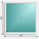 180x180  fix ablak  Deceuninck Elegant 76