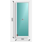 90x240  fix ablak  Deceuninck Elegant 76
