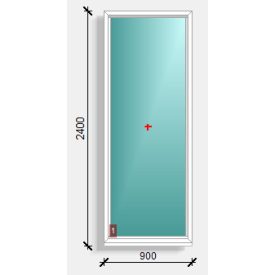 90x240  fix ablak  Deceuninck Elegant 76