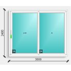 300x240 emelő toló erkély ajtó A tip. Rehau synego 