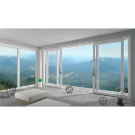 400x240 emelő toló erkély ajtó C tip. Rehau synego 