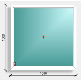 150x150  fix ablak Rehau Synego 80