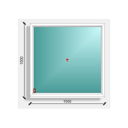 150x150  fix ablak Rehau Synego 80